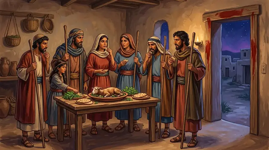 The first Passover