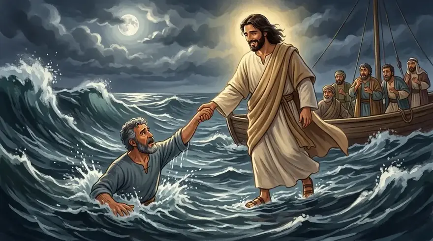 Walking on the water